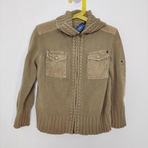 Mexx Kid's Zip Up Sewatshirt Sweater Size 5 6 Years Old